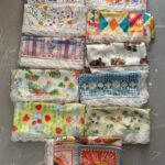 150×150 Leke Tutmaz Güpürlü Jarse Sofra Bezi/Masa Örtüsü