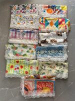 150×150 Leke Tutmaz Güpürlü Jarse Sofra Bezi/Masa Örtüsü