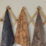 Desenli Tezgah Bezi 3'lü