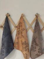 Desenli Tezgah Bezi 3'lü