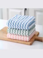 Mikrofiber Yumuşak Waffle Temizlik Bezi 3'lü
