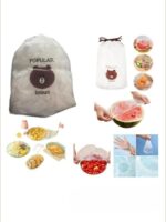 100 Adet Pratik Çok Amaçlı Kapak Gıda-Yemek Bonesi - Görsel 3