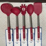 IVORY Yanmaz Yapışmaz Çelik Saplı Silikon Kaşık