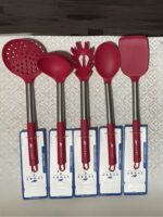 IVORY Yanmaz Yapışmaz Çelik Saplı Silikon Kaşık