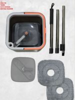 MissClean Kirli Suyu Temiz Sudan Ayıran Mop (1 Yedek Bez Hediyeli) 4lü