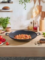 Falez Black Line 34cm Döküm Kavurma Tavası