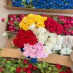 Yapay Çiçek Islak Dokulu Gül 48 Cm