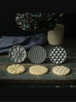 2'li Kurabiye Mührü Kurabiye Cookie Pankek Şekillendirici - Görsel 3