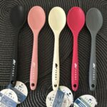 IVORY Sert Uçlu Isıya Dayanıklı Yanmaz Yapışmaz Silikon Kaşık -Yemek