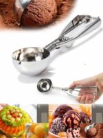 ivory dondurma kaşığı -Paslanmaz Çelik orta BOY - Görsel 2