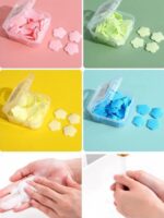 Sihirli Sabun Renkli Kağıt Seyahat Sabunu