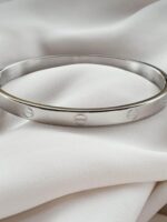 Çelik Cartier Model Bileklik -Gümüş - Görsel 2