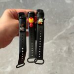 Figürlü Led Çocuk Saati Dokunmatik Ekranlı Su Geçirmez Saat -SİYAH