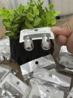 Yağmur damlası çelik küpe - Görsel 2