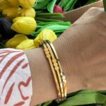 Gold renk çelik bileklik