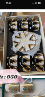 Gold Detay Kahve Fincanı Takımı - Görsel 2