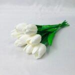 8li Islak Lale Demeti~ BEYAZ