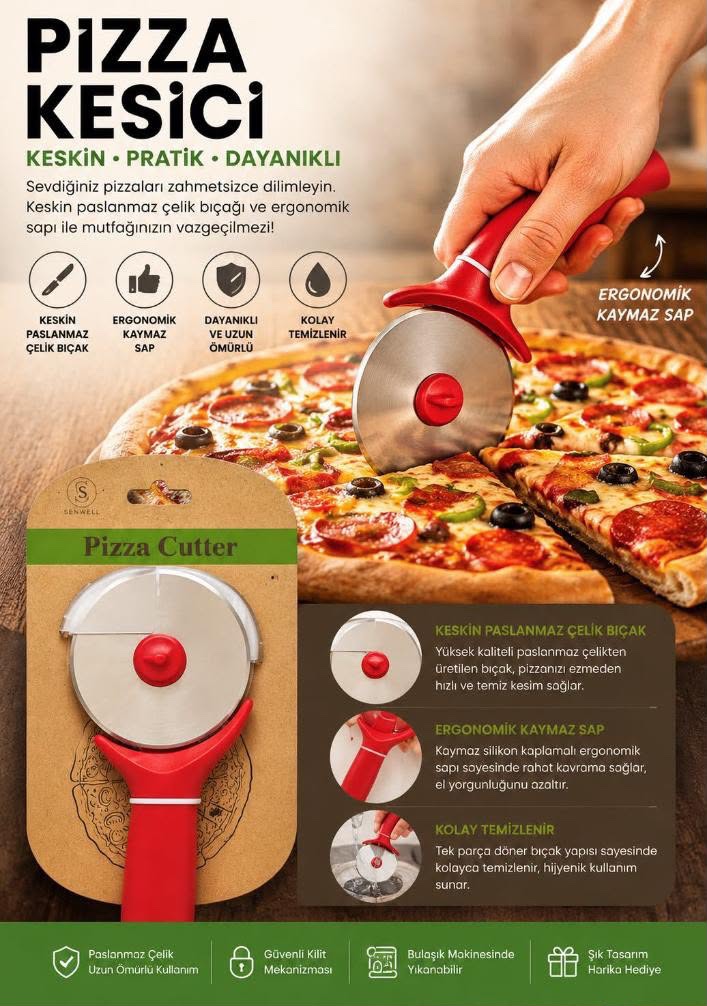 9ca26835-f086-4235-9a70-4bcf1a33bde8 Pizza Kesici - Görsel 1