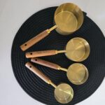 4 lü ölçü kaşığı otantik saplı