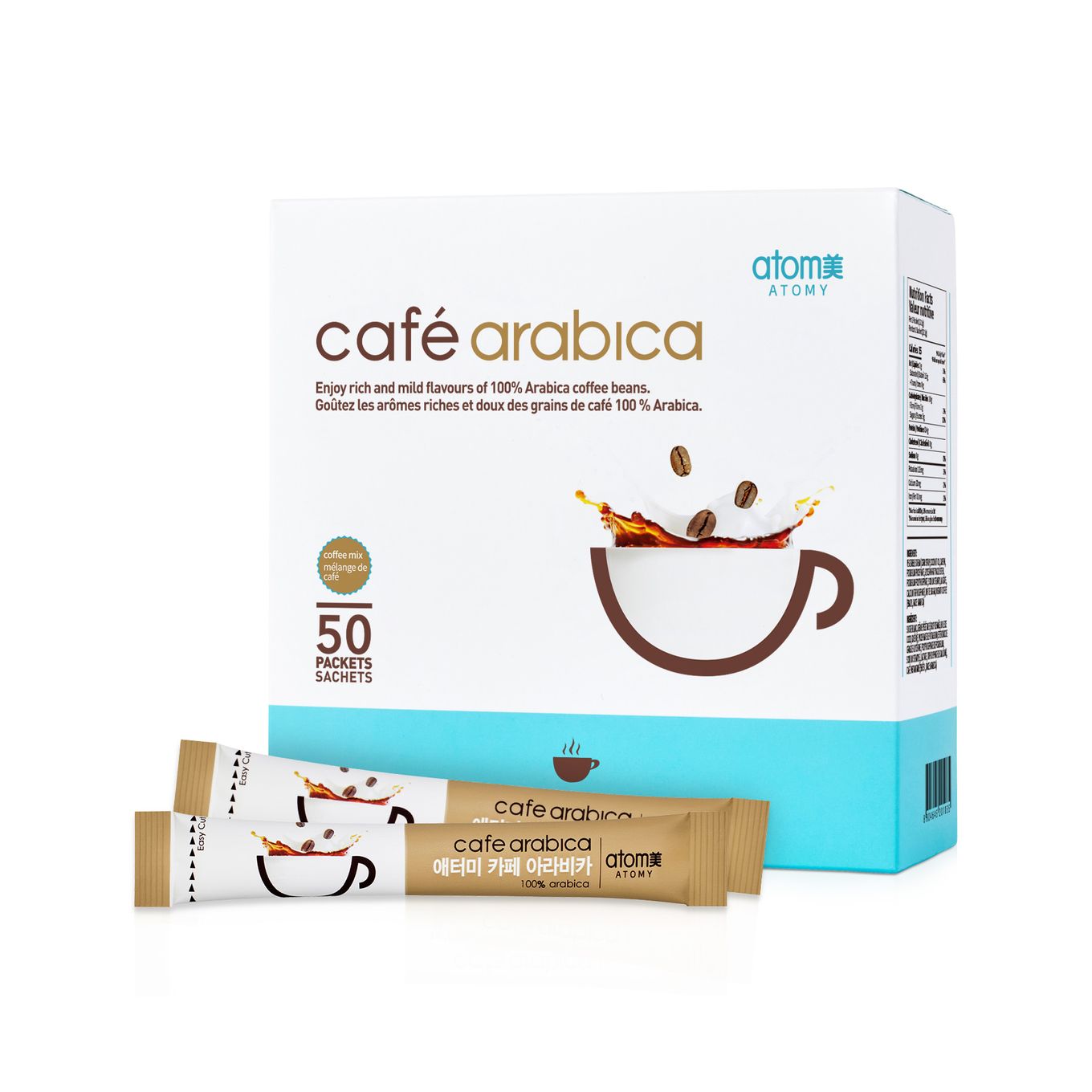 241217000033400 Cafe Arabica Sütlü Kahve Latte *10 Adet - Görsel 1
