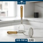 ivory Patates Ezeceği (AHŞAP) Saplı