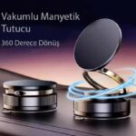 Vakumlu Mıknatıslı Telefon Tutucu Demir gövde